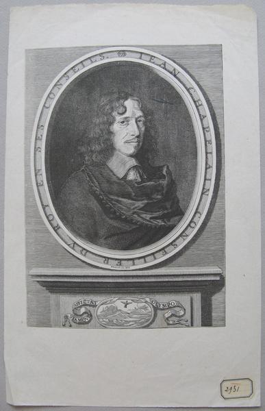 Portrait de Jean Chapelain, Julien Antoine Peulot, 1875