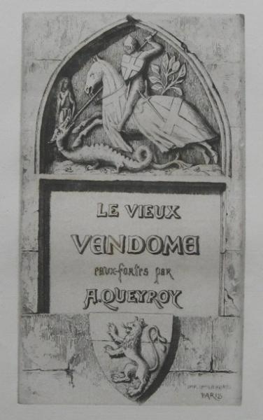 Le Vieux Vendôme (02) : Frontispice, Louis Armand Queyroy, 1867