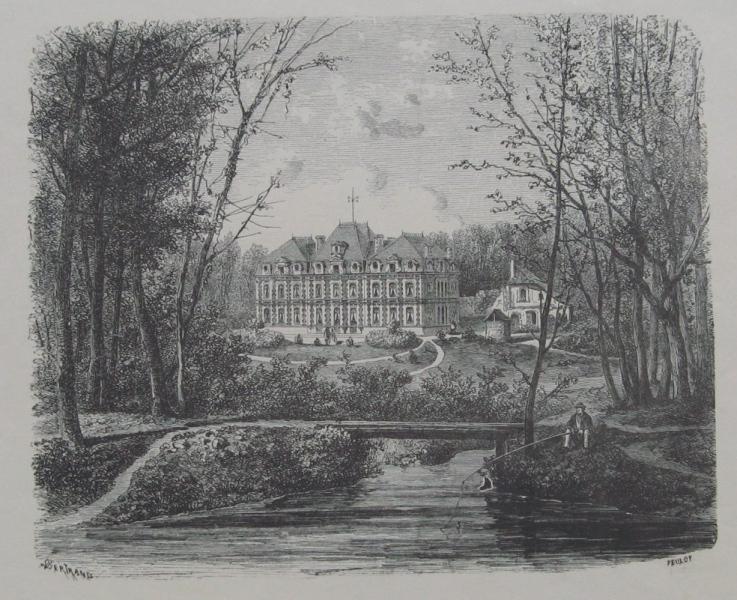 Château de Courtozé (près de Vendôme), Bertrand, 1868