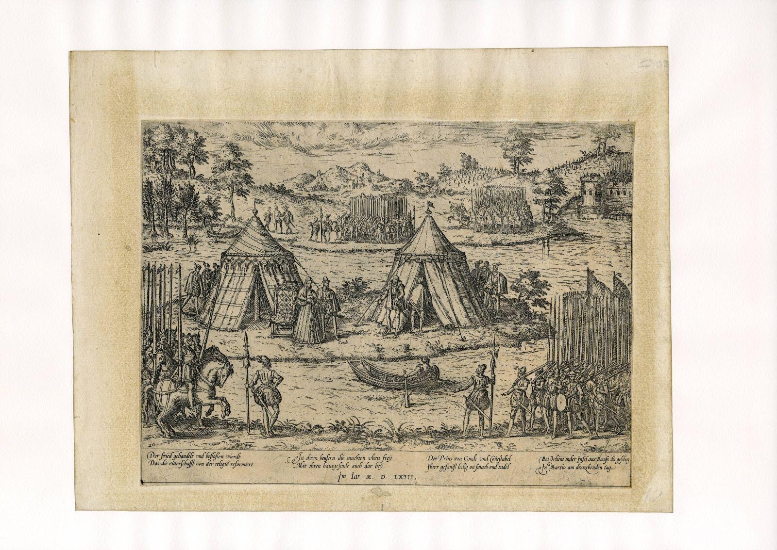 Scène des Guerres de religion Orléans_0