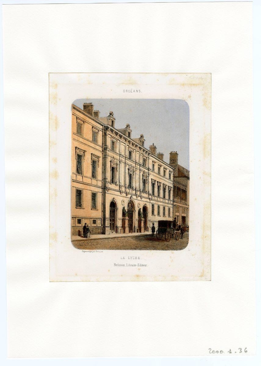 ORLEANS. / LE LYCEE (titre inscrit)_0