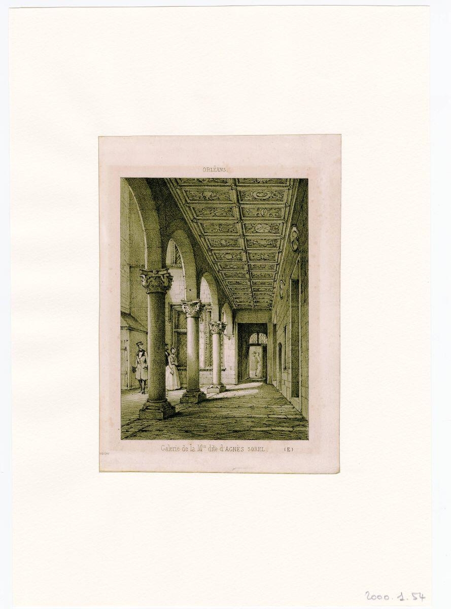 ORLEANS / Galerie de la Maison dite d’AGNES SOREL (titre inscrit)_0