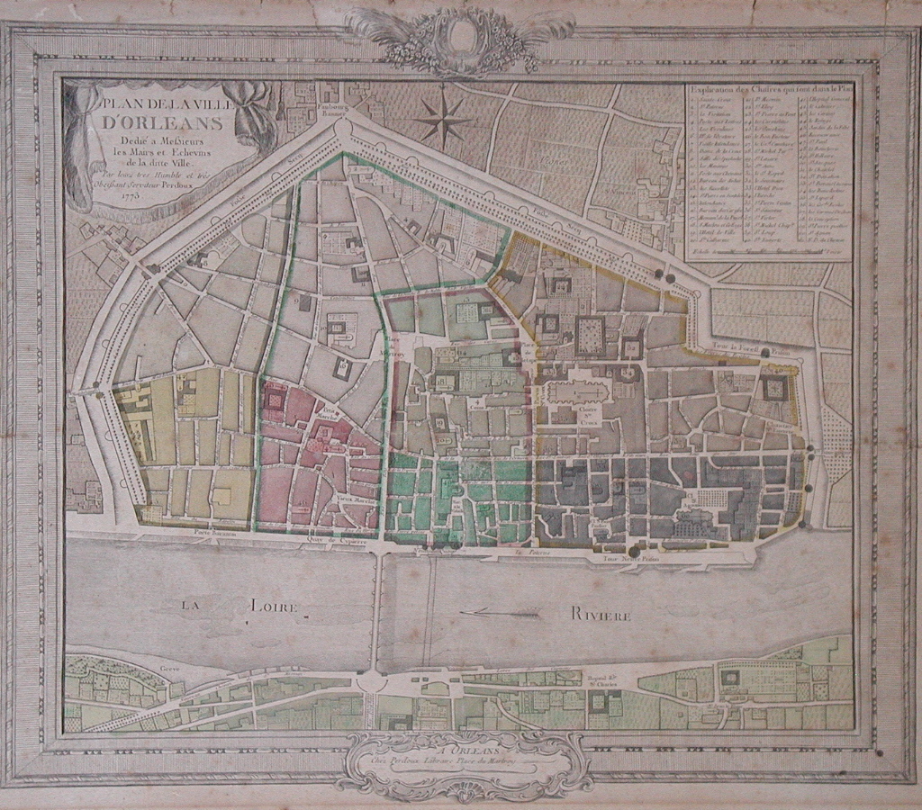 Plan de la ville / d’Orléans (titre inscrit)_0