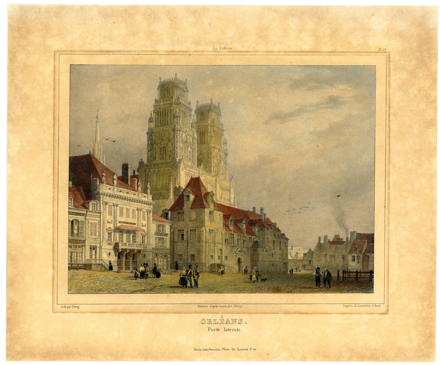 La France N° 17/ Orléans. / Porte latérale. (titre inscrit)_0
