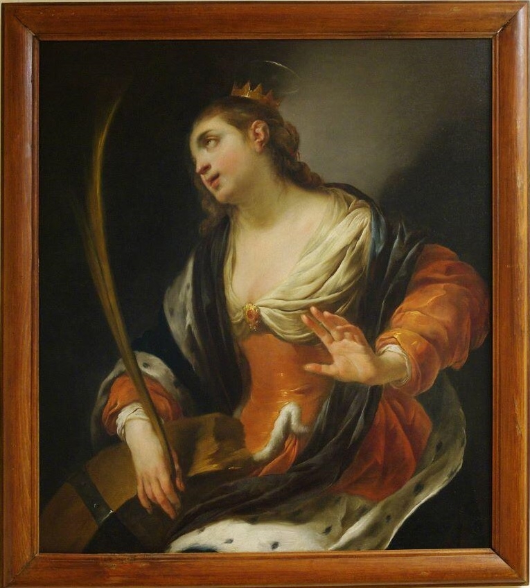 Portrait de sainte Catherine d’Alexandrie, Jacques Blanchard, 1er quart 17e siècle