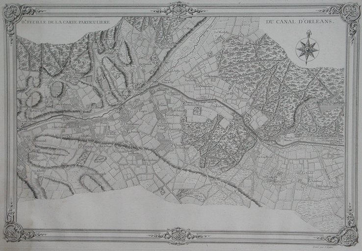 II.e feuille de la carte particuliEre du canal d'OrlEans (titre inscrit)_0