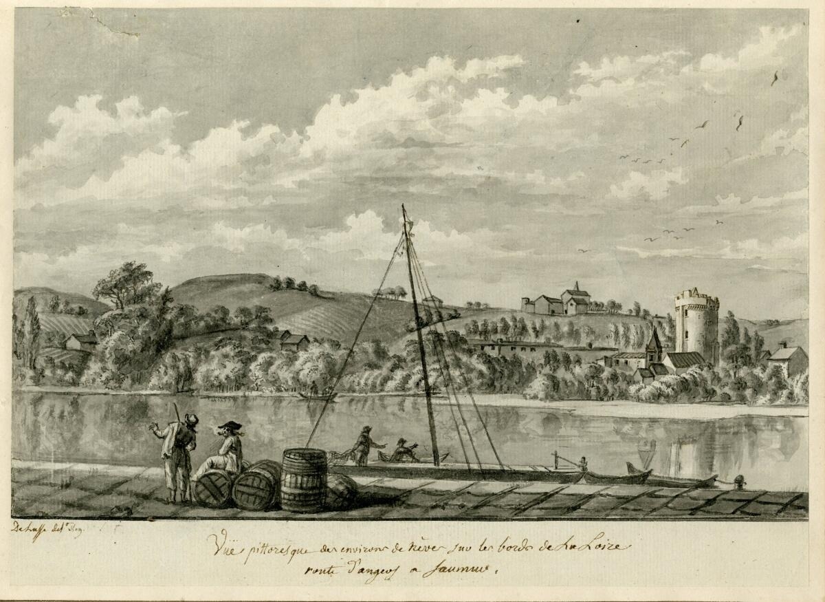 Vue pittoresque des environs de Trève sur les bords de la Loire route d’angers a Saumur  (titre inscrit)_0