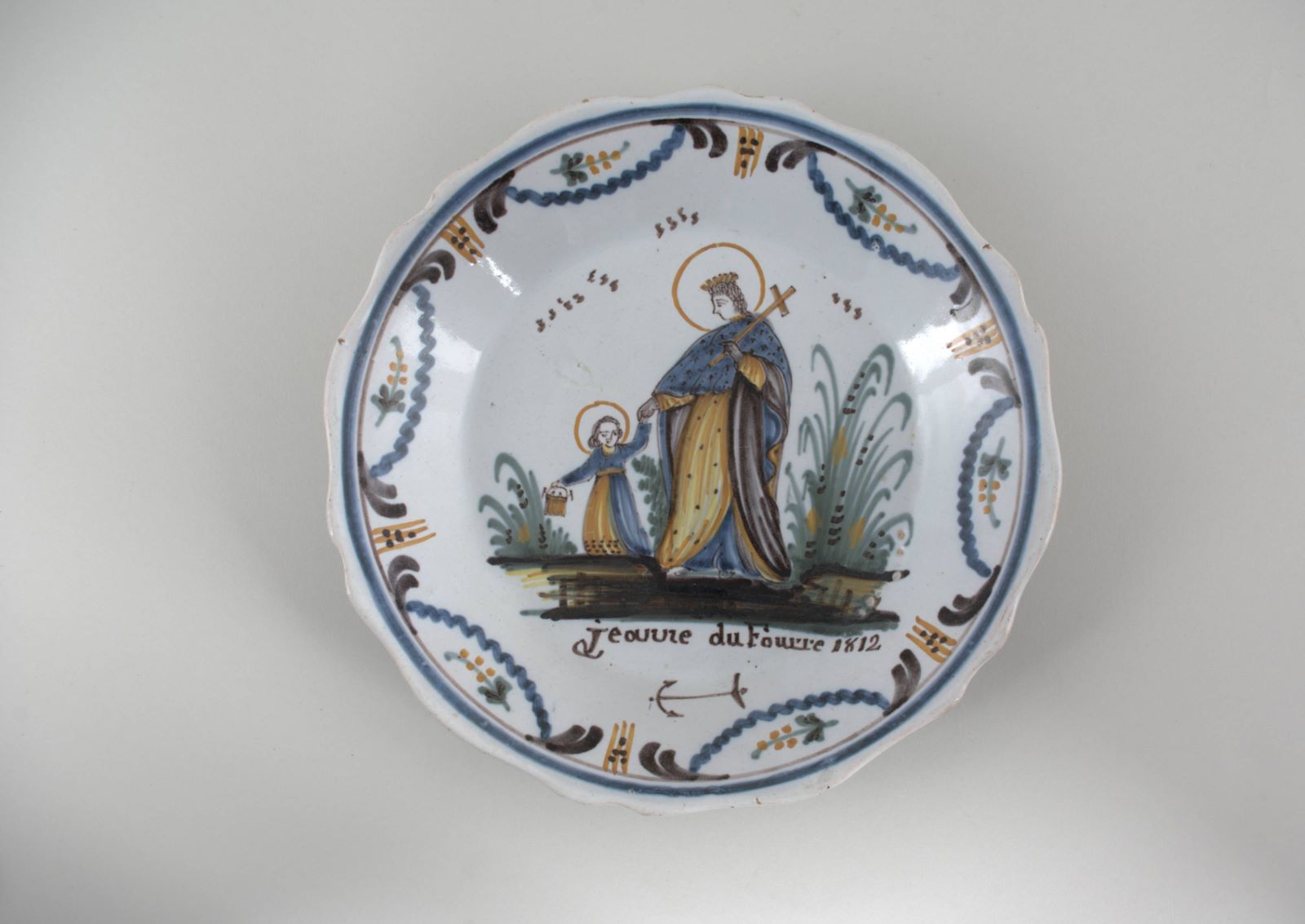 Assiette Jeanne du Fourre (titre usuel)_0