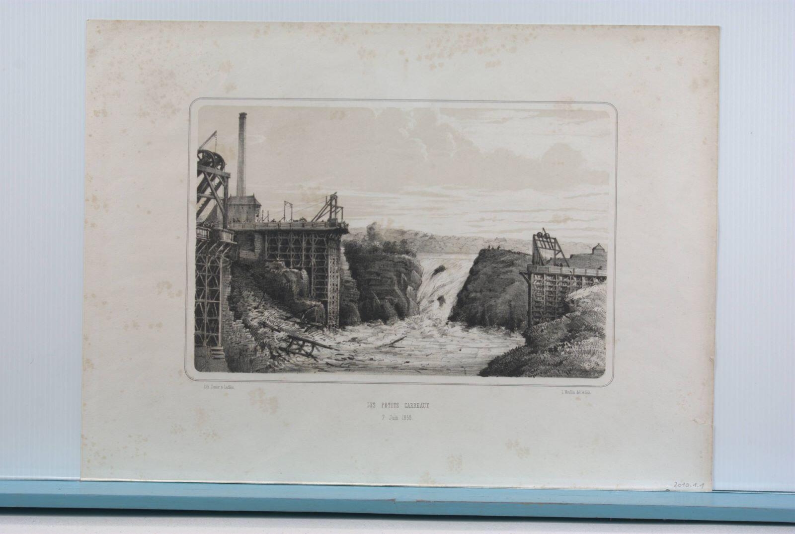 Les petits carreaux, Louis Moullin, 1856