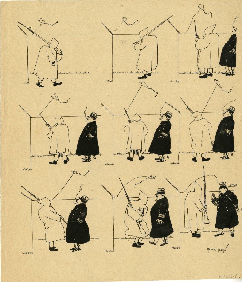"La sentinelle, le commandant, le cerf-volant_0