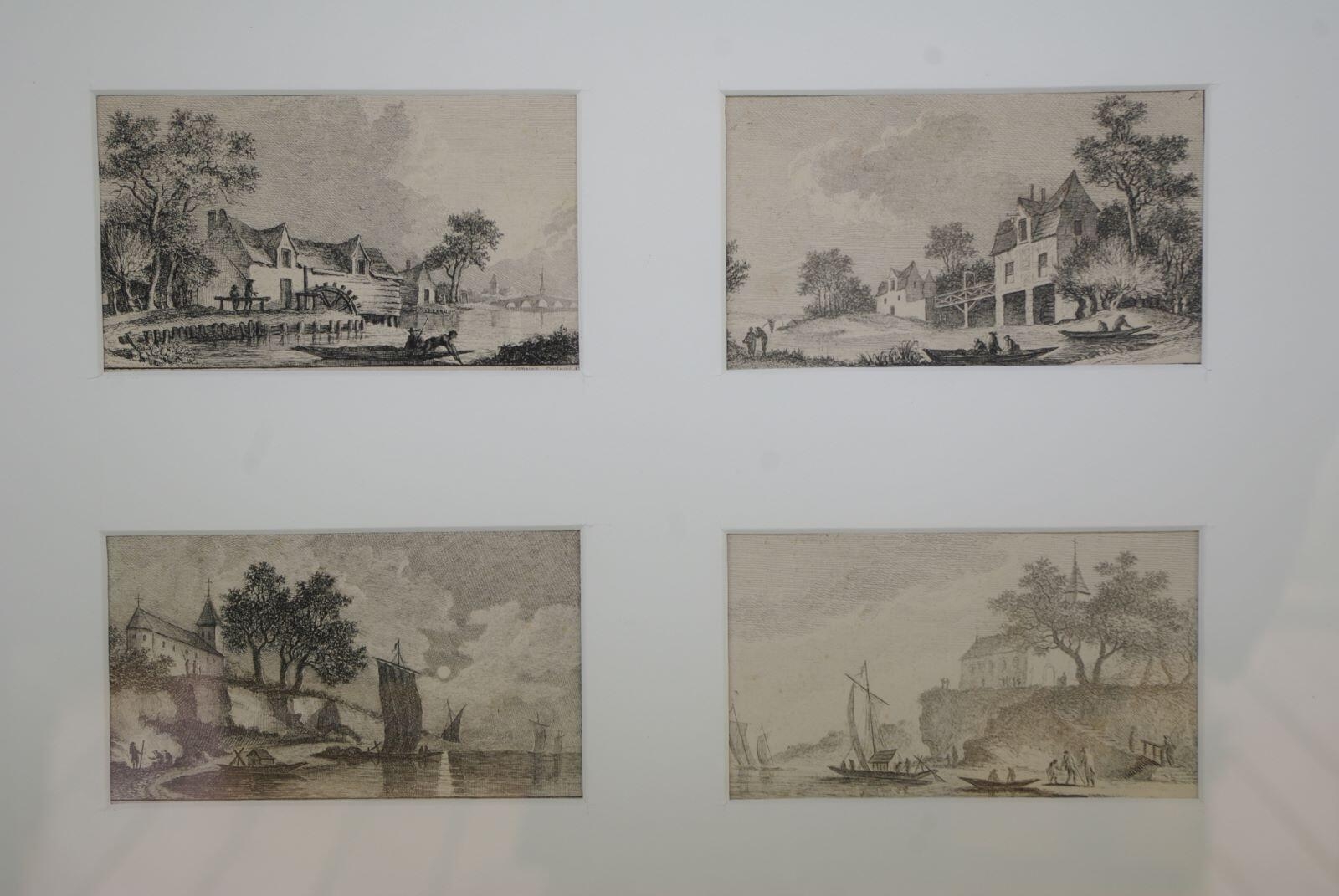 Suite de paysages (titre factice), Aignan-Thomas Desfriches, 1770