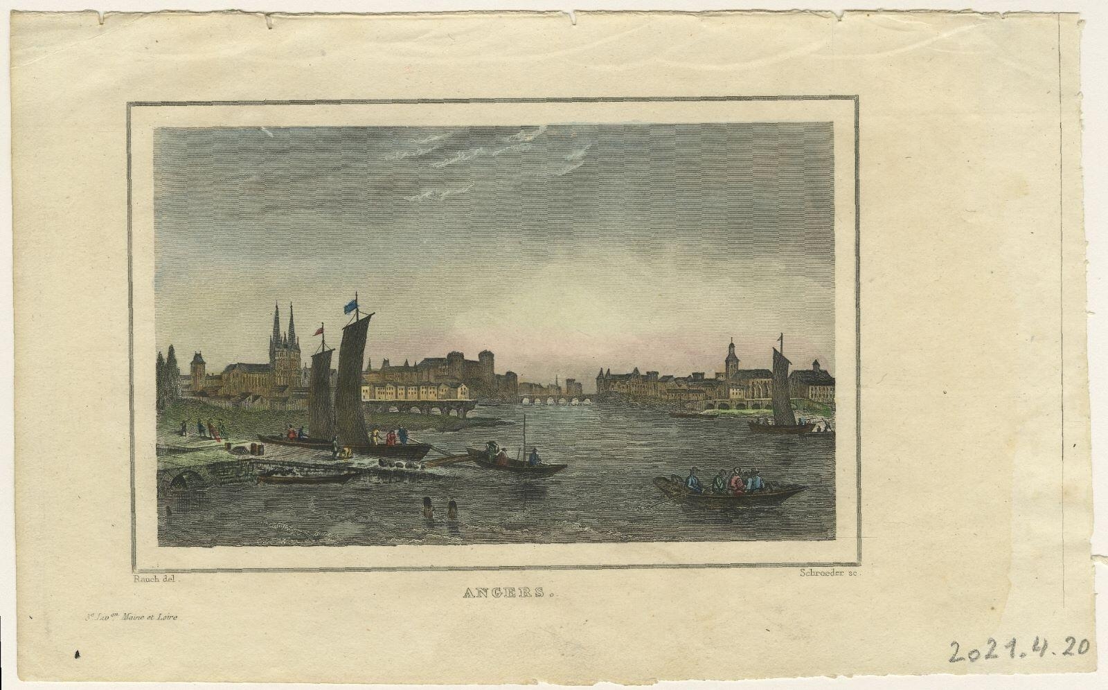 Angers (titre inscrit), Charles Rauch, 1839 avant