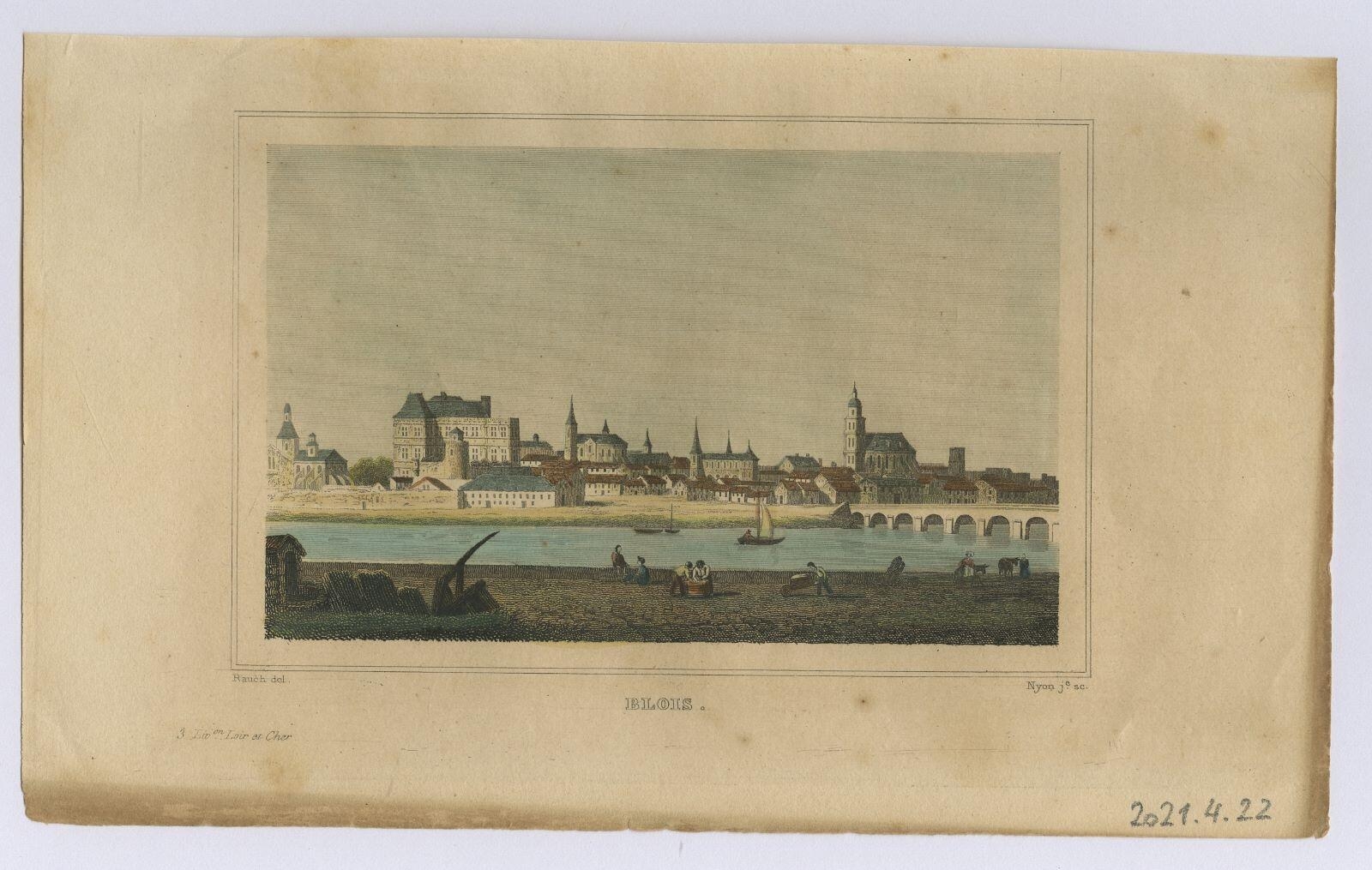Blois (titre inscrit), Charles Rauch, 1839 avant