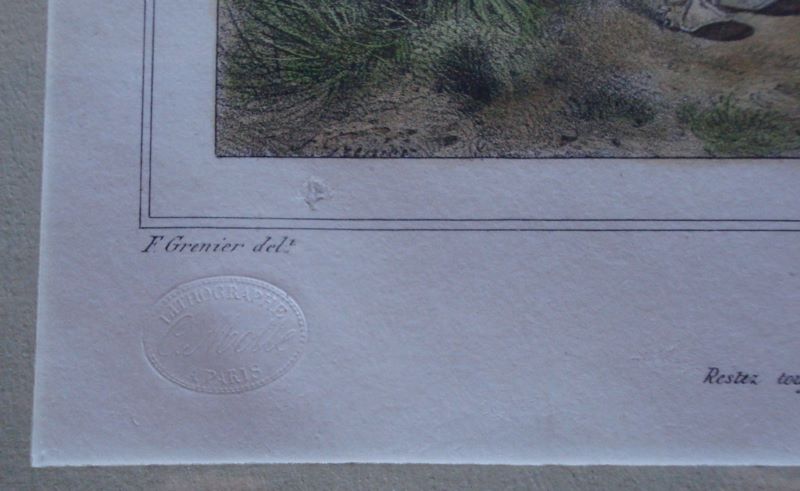 LE NOVICIAT (titre inscrit), François Grenier De Saint-Martin