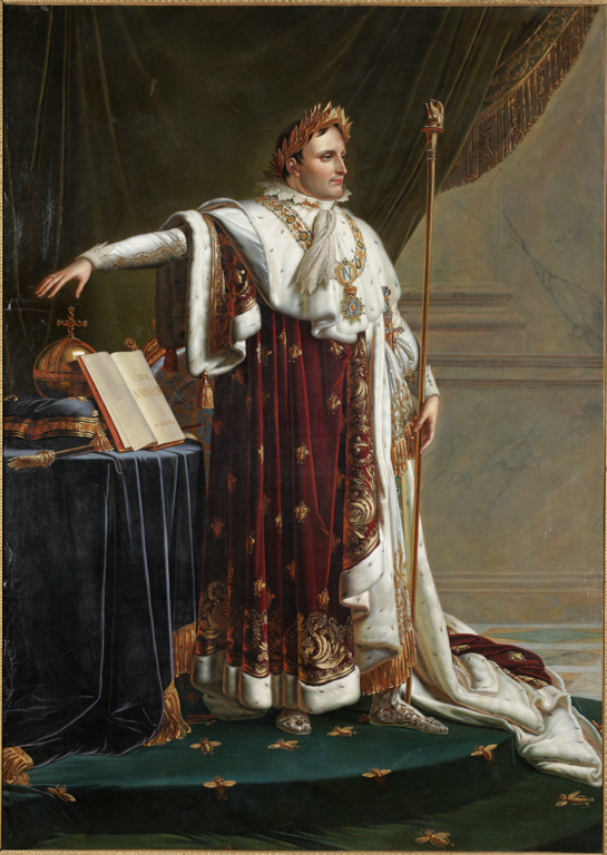 Napoléon en costume Impérial, Anne-Louis Girodet, 1er quart 19e siècle