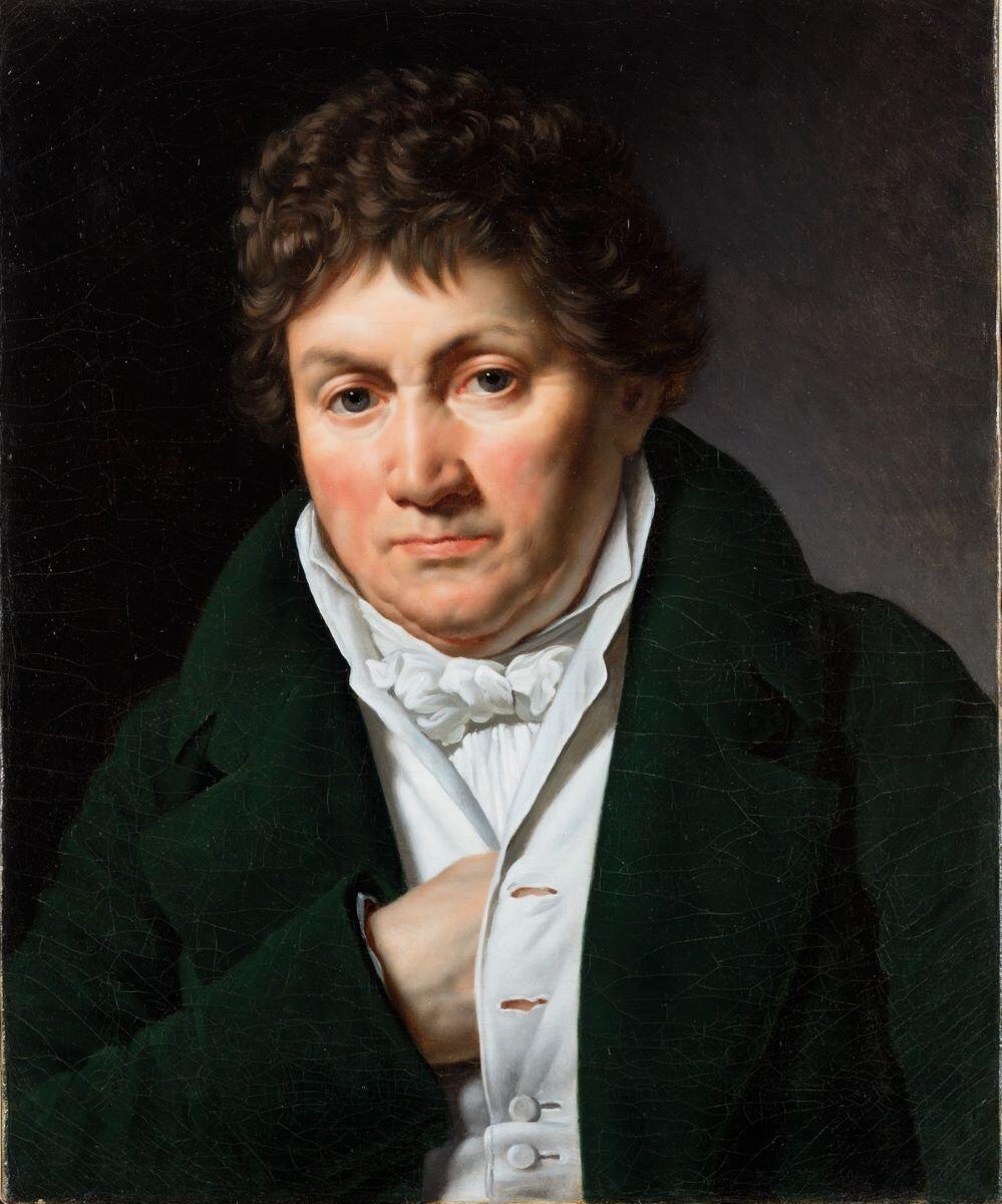 Hector Becquerel de la Chevrotière, Anne-Louis Girodet, 1820 vers