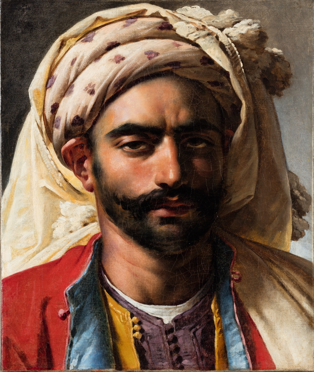 Portrait de Mustapha, Anne-Louis Girodet, 1819