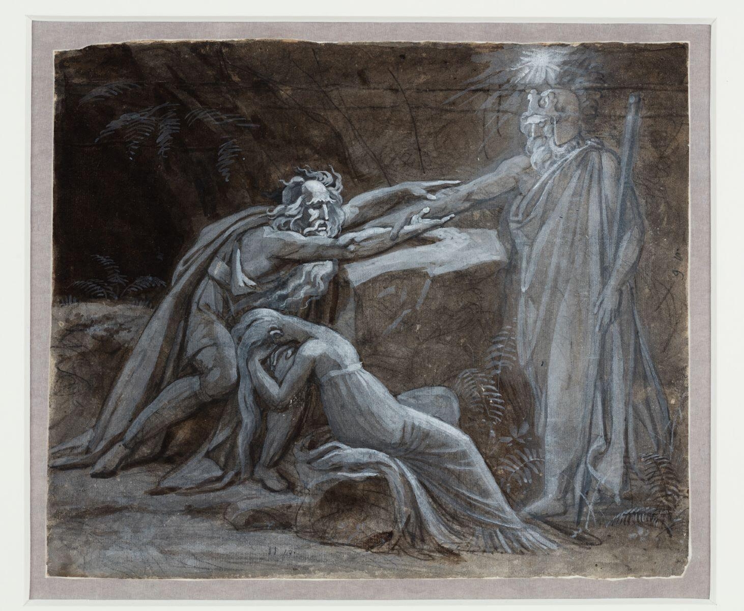 La mort d’Ossian, Anne-Louis Girodet, 1802 vers