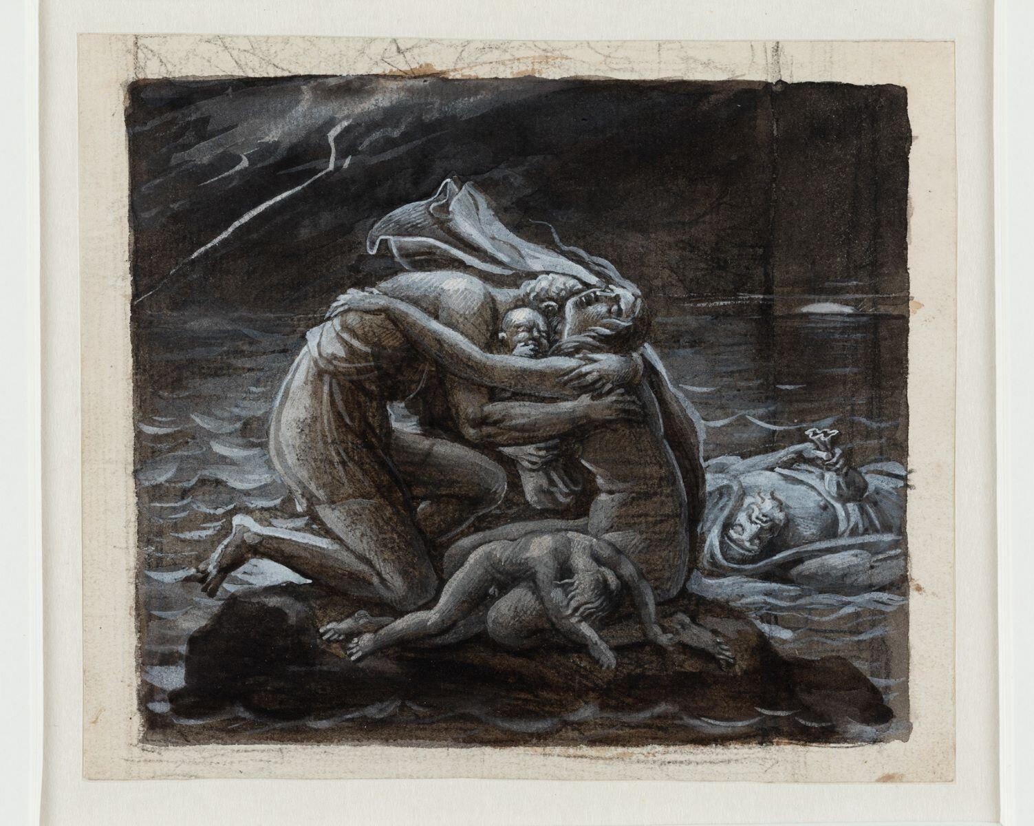 Scène de déluge, première pensée_0