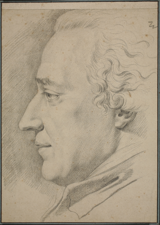 Portrait du docteur Trioson, Anne-Louis Girodet, 1783 de
