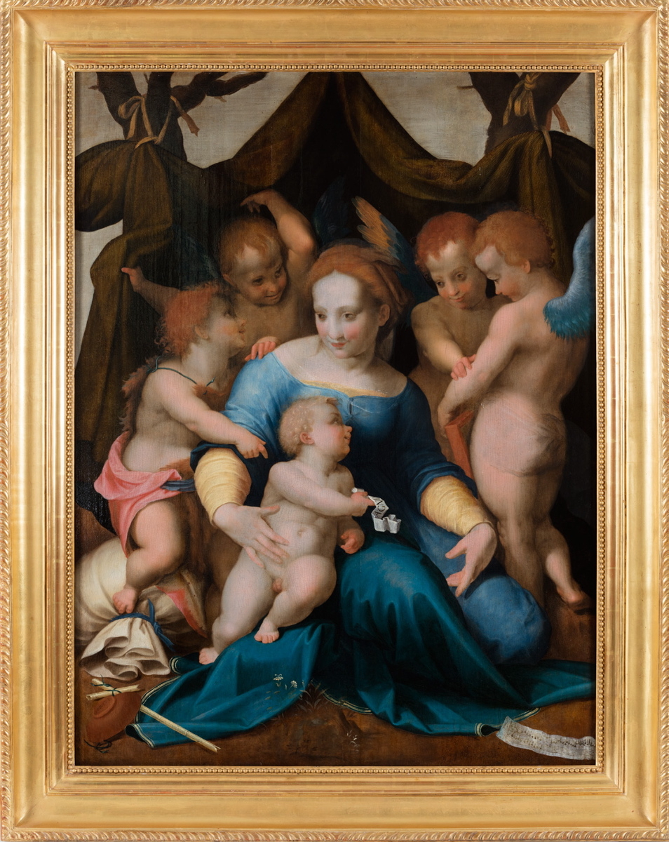 La Vierge aux Anges, Jean de Hoey, 16e siècle