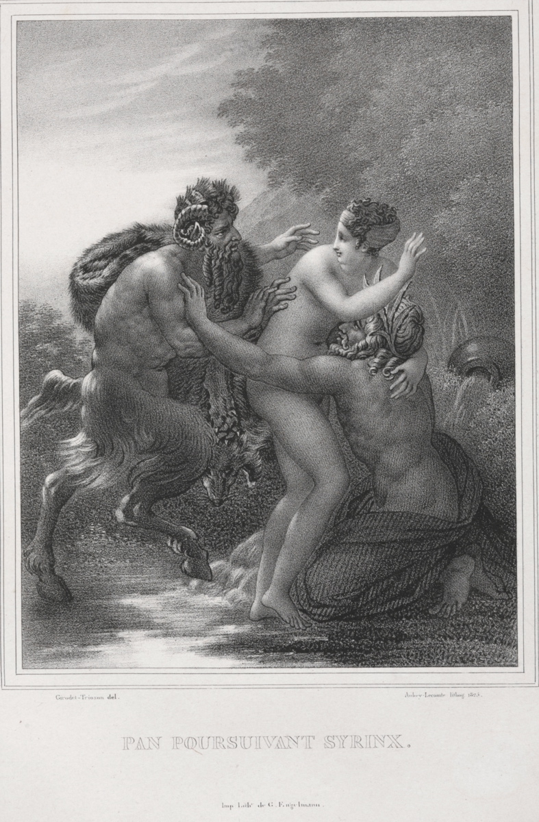 Recueil des Amours des Dieux, Anne-Louis Girodet, 1826 de