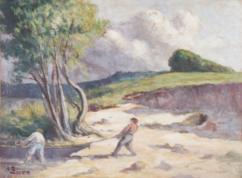 La Sablière à Rolleboise, dit aussi L'Orage, Максимильен Люс