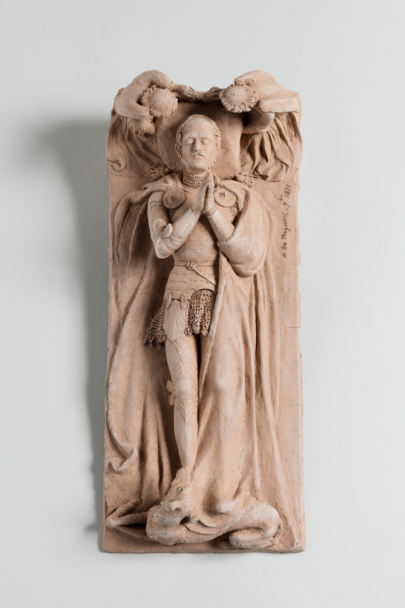 Maquette du gisant du prince Albert de Saxe-Cobourg — Triqueti, Henri de