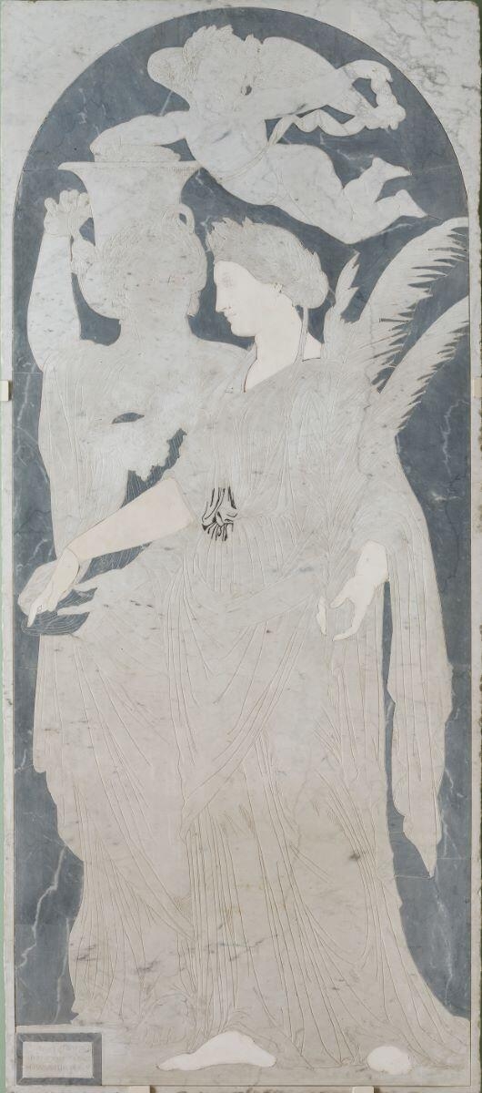 La Prospérité publique et la Paix, Henry de Triqueti, 1845