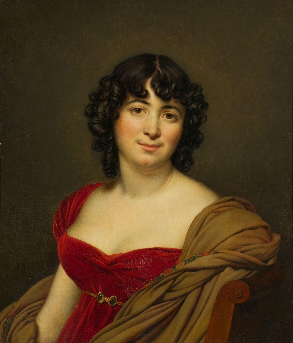 Portrait de Madame de Prony, Anne-Louis Girodet, 1810