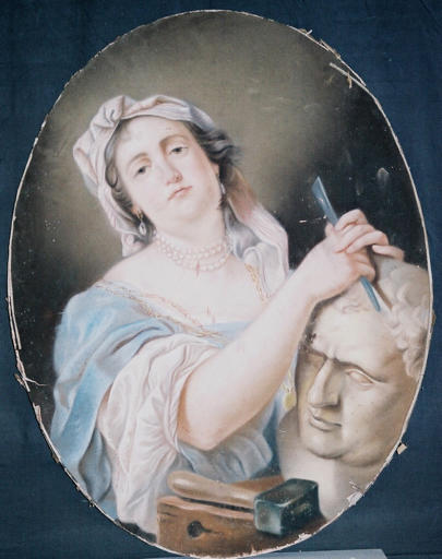 Portrait de la duchesse de Chateauroux, Marie-Thérèse de Clairval, 1868
