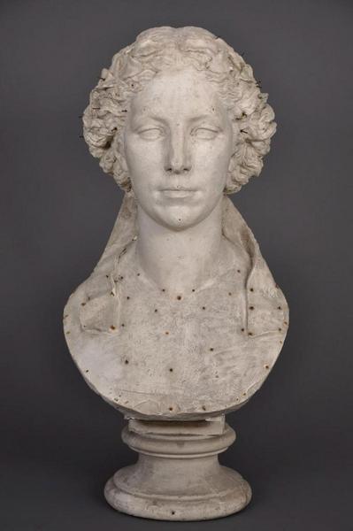 Portrait de Mme Artus Langlois, Paul Dubois, 1880 vers