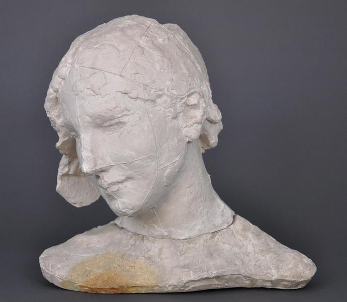 Tête d'Eve naissante, Paul Dubois, 1873 vers