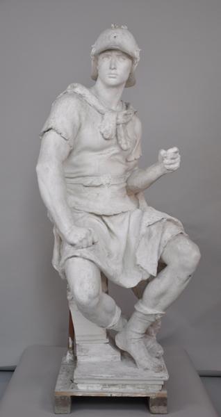 Le Courage militaire, Paul Dubois, 1876