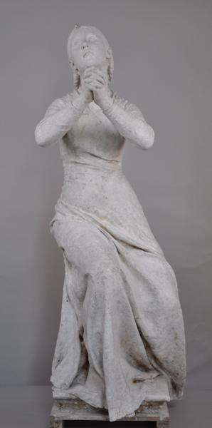 La Prière ; La Foi, Paul Dubois, 1878
