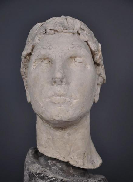 Tête de Jeanne d'Arc, Paul Dubois, 1895 avant