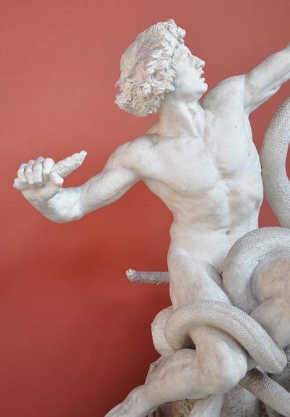L'Age de pierre ; Homme combattant un serpent_1