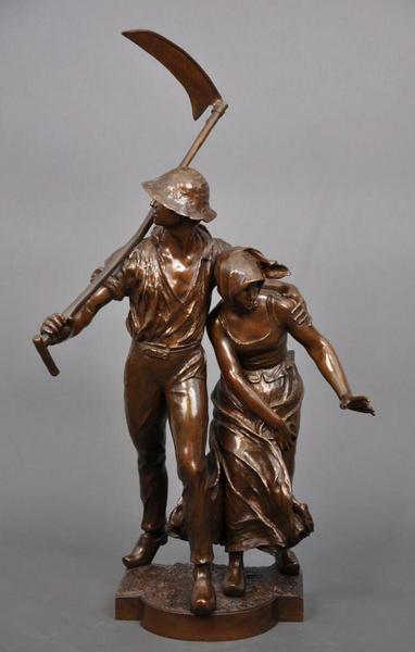 La Bourrasque, Alfred Boucher, 1880-1890