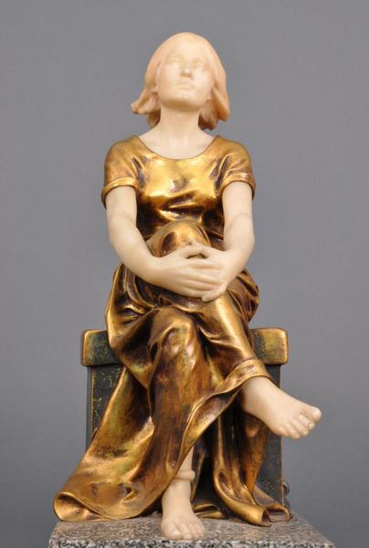 Jeanne d'Arc écoutant ses voix_0