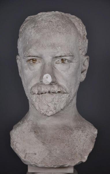 Portrait de Léon Bonnat à l'âge de 55 ans, Paul Dubois, 1888 avant