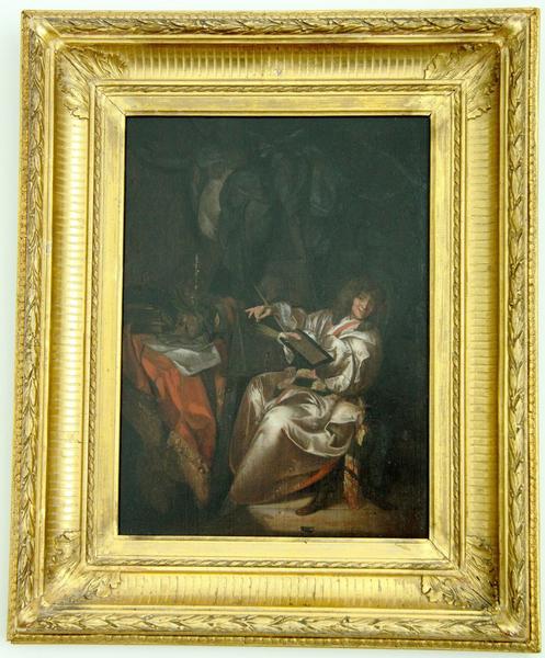 Peintre dans son atelier, Годфрид Схалкен