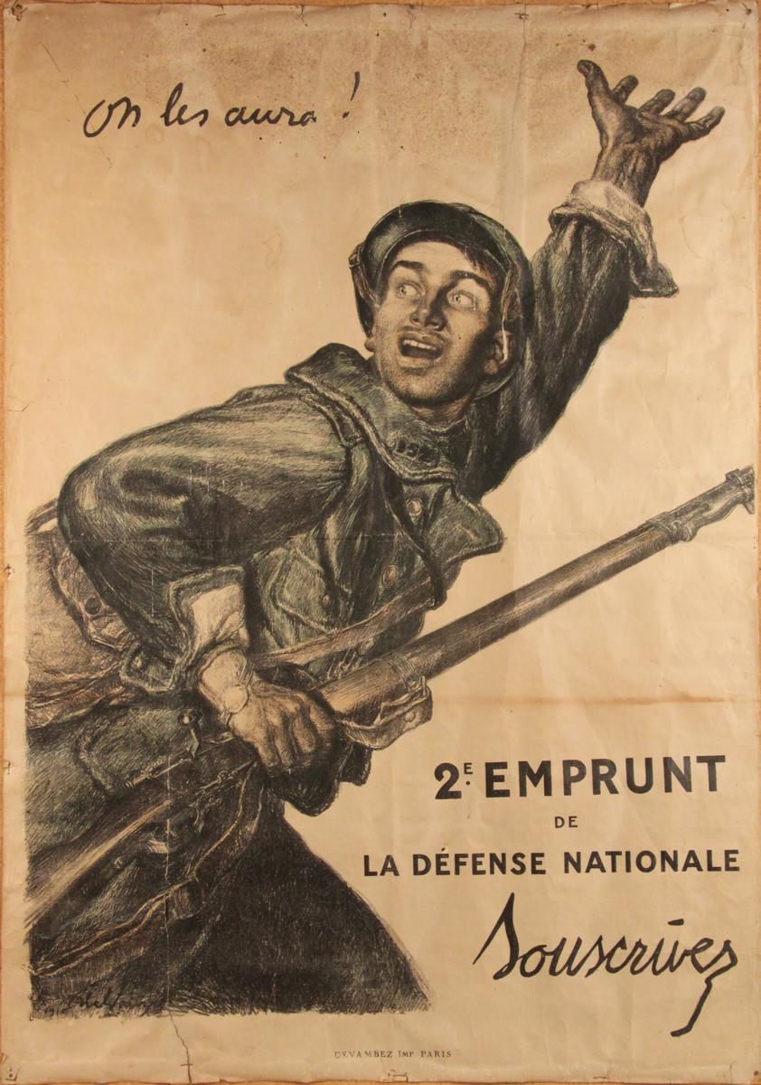 Affiche de souscription du second emprunt national_0