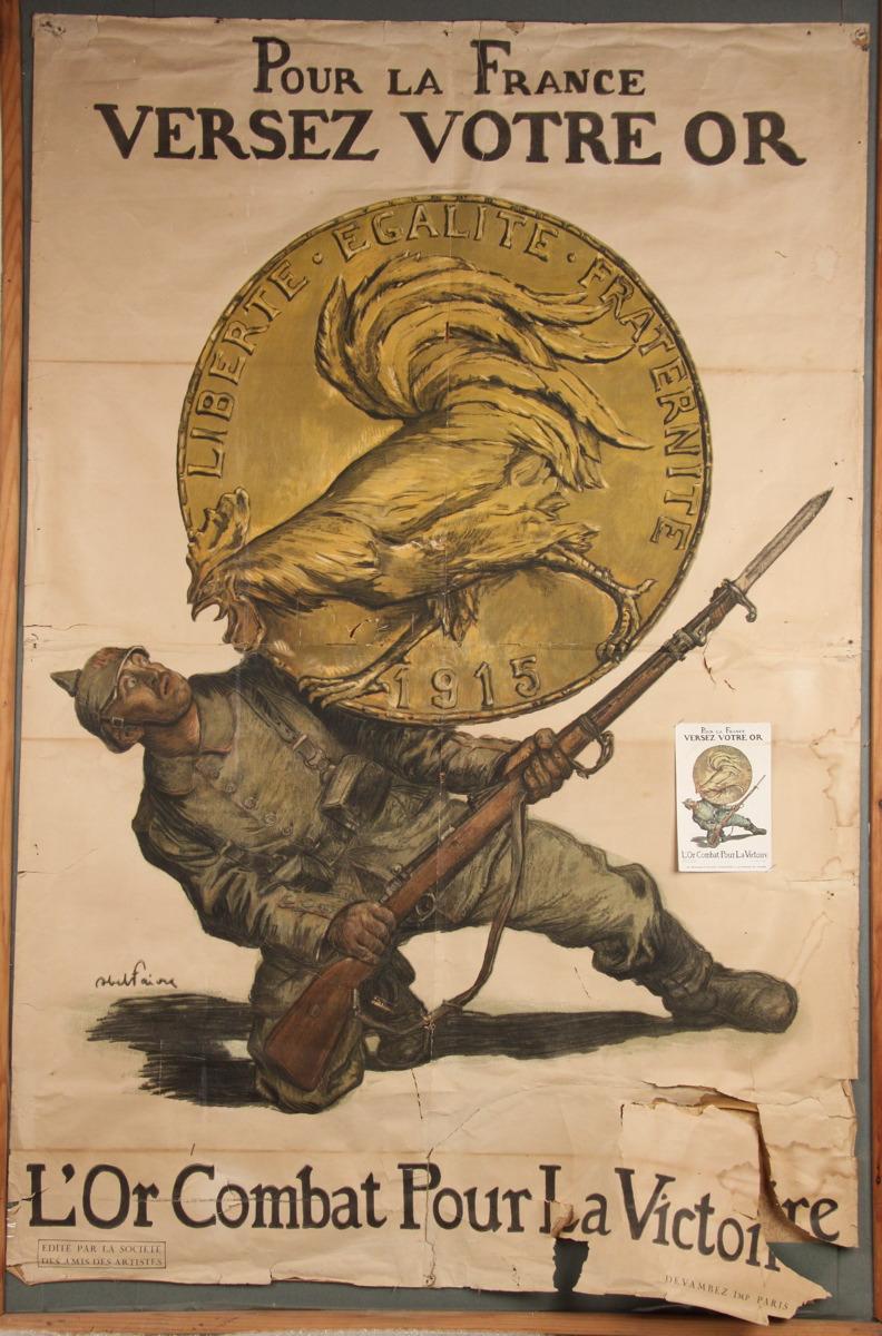 Pour la France versez votre or, 1915