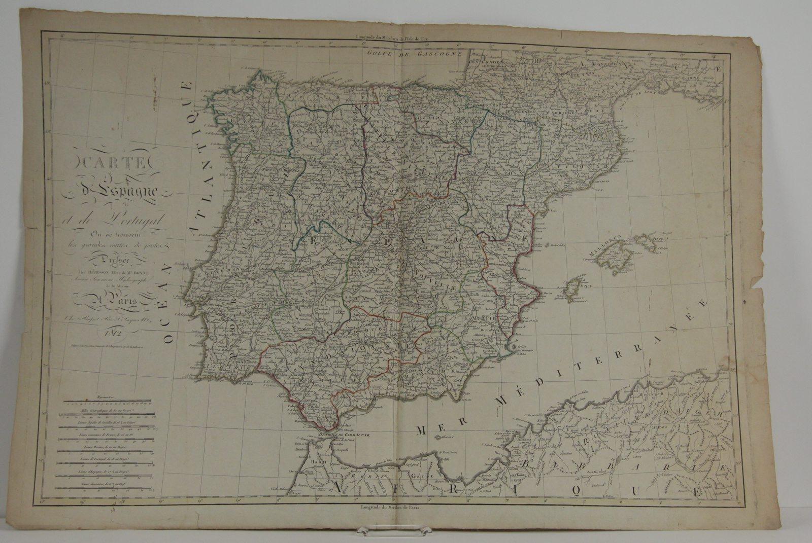 Carte d'Espagne et de Portugal_0