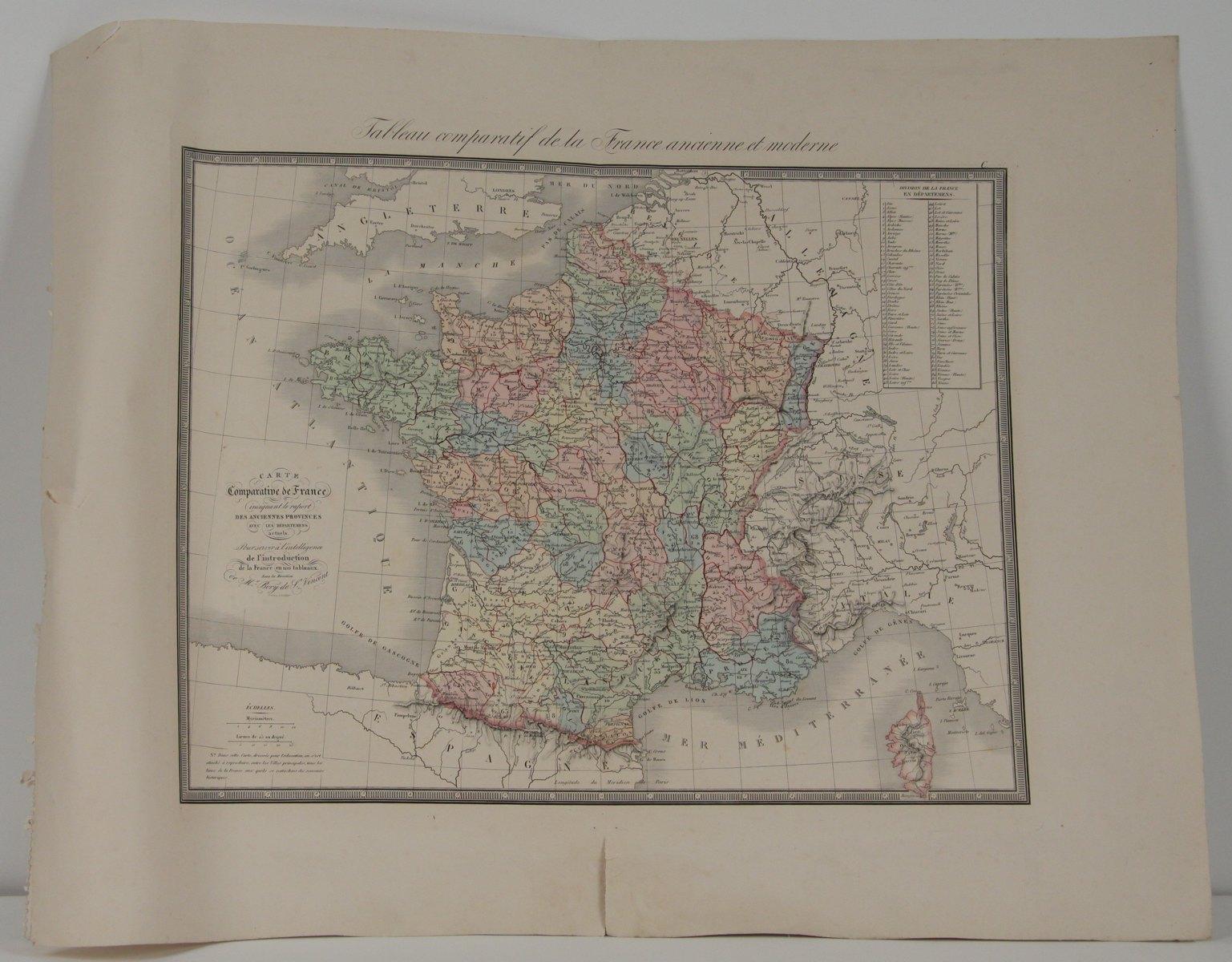 Tableau comparatif de la France ancienne et moderne_0
