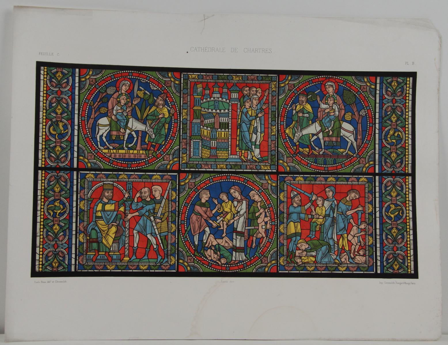 Cathédrale de Chartres, représentations de l'enfant Jésus_0