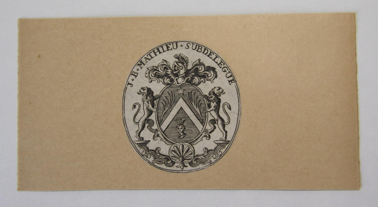 Ex-libris de J.B. Mathieu_0