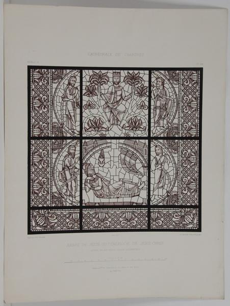 Cathédrale de Chartres, généalogie de Jésus Christ_0