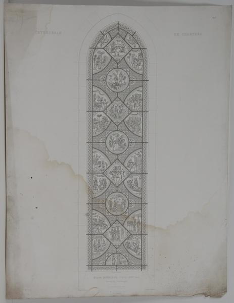 Cathédrale de Chartres, histoire de Charlemagne_0