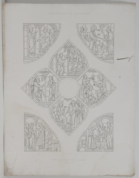 Cathédrale de Chartres, histoire de saint Jacques_0